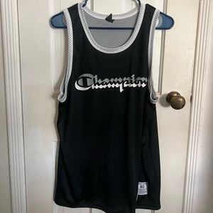 champion black jersey like new